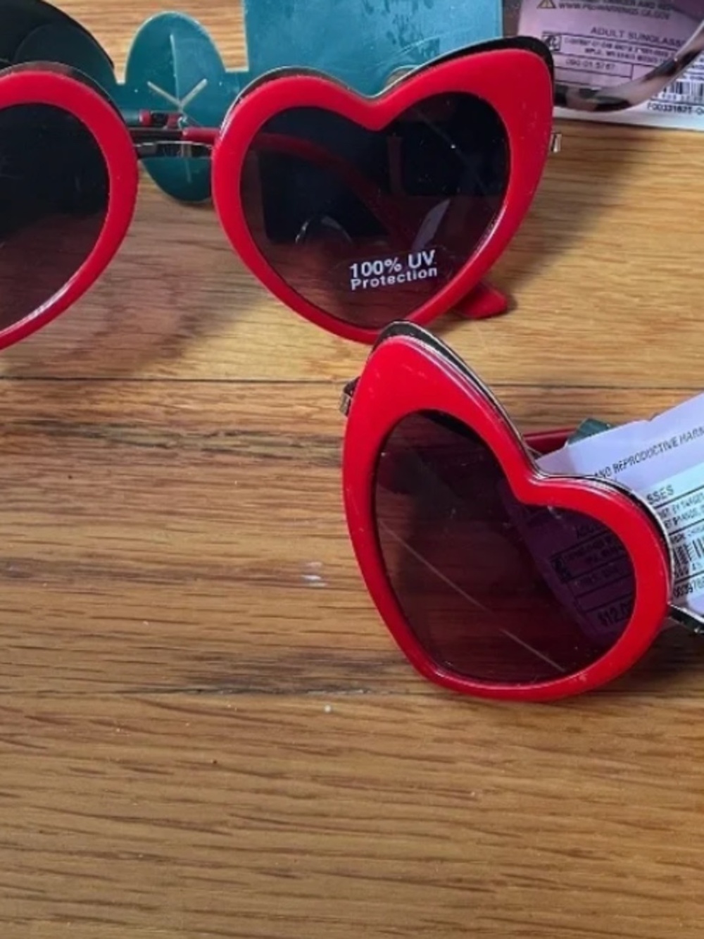 Target a new day heart sunglasses NWT